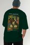 Paul Gauguin Arearea Back Printed Green Oversize T-Shirt Men Women Crew Neck Cotton t Shirt - 7