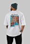 Andy Warhol Back Printed White Oversize T-Shirt Men Women Crew Neck Cotton T-Shirt - 4