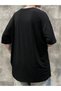 Unisex Stylish Comfortable Oversize Cotton Crew Neck T-Shirt with Special Design Code 35833 - 2