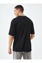 Unisex Stylish Comfortable Oversize Cotton Crew Neck T-Shirt with Special Design Code 37482 - 2