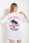 Unisex Stylish Comfortable Oversize Cotton Crew Neck T-Shirt with Special Design Code 34281 - 3