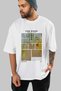 Van Gogh Front Printed White Oversize T-Shirt Men Women Crew Neck Cotton t Shirt - 7