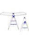 Heavy Duty Clothes Drying Stand - Adjustable, Space-Saving Stainless Steel Rack - 5