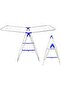 Heavy Duty Clothes Drying Stand - Adjustable, Space-Saving Stainless Steel Rack - 6