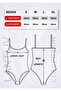 2 Pcs 95% Cotton 5% Elastic Thread Strap Snap Fastener Women's Bodysuit, Women's Bodysuit - 4