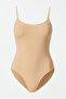 95% Cotton 5% Elastic Rope Strap Snap Fastener Women's Bodysuit, Women's Bodysuit - 2