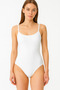 95% Cotton 5% Elastic Rope Strap Snap Fastener Women's Bodysuit, Women's Bodysuit