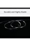 خيط خرز سوار مرن، حبل كريستالي لصناعة الخرز والمجوهرات 0.5 مم * 60 م - 5