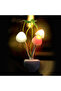 US Novelty Mushroom Fungus Night Light EU & US Plug Light Sensor 220V 3 LED Colorful Mushroom Lamp L - 4