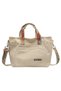Adjustable Nylon Canvas Shoulder Bag for Women Casual Tote Crossbody with Zipper