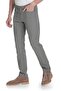Khaki Regular Fit Cotton 5 Pocket Canvas Trousers - 3