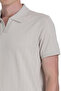تي شيرت قطني بياقة مطوية من Ecru Regular Fit - 4