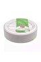 Nature Ecological Cardboard Paper Party Disposable Plate - 18 Cm. - 1 Pack of 25 Pieces
