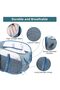 Collapsible Laundry Basket,Pop Up Laundry Hamper with Dual Handles,Durable Foldable Laundry Basket - 3