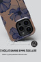 iPhone 16 Pro Double Layer Armor Protection Roses Glossy Premium Protect Phone Case - 4