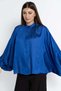 Solid Women's Butterfly Sleeve Blouse