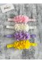 Baby Girl Frida Bandana Colorful 4 Pieces