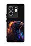غطاء حماية لهاتف Infinix Zero 30 4G بنقشة فن النسر