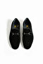 Neolit ​​Suede Leather Loafer Shoes with Sole Buckle Detail - 5