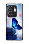 غطاء حماية لهاتف Infinix Zero 30 4G بتصميم فراشة جالسة على كتاب