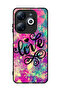 غطاء حماية لهاتف Infinix Smart 8 4G بخلفية Love Sparks