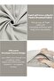 Striped Fitted Sheet Set 150x200 cm Queen – 1 Fitted Sheet + 2 Pillowcases, 30cm Deep - 5