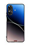 غطاء حماية بنمط خطوط منحنية لهاتف Realme Note 60 4G
