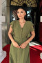 Ayrobin Fabric Button Detailed Dress - Khaki Green - 3