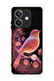 غطاء حماية لهاتف Oppo A3 5G برسومات طيور لطيفة