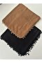 2Pcs Handcrafted Hand Embroidered Solid Color Scarf with Beads Writing Yemeni Dowry Gift 100X100Cm