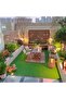 FFD Artificial Grass Carpet 30mm – Premium Green Turf, 2m x 4m - 3