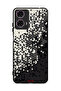 Motorola Moto G24 4G Protective Case Cover Pattern Digital Art Triangle
