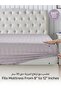 Striped Fitted Sheet Set 90x200 cm Single – 1 Fitted Sheet + 1 Pillowcases, 30cm Deep - 4
