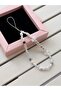 Anyway Y2K Coquette White Phone Charm, Bow Phone Strap, Heart Star Phone Rope
