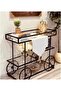 FFD Metal Food Serving Trolley – Multi-Purpose Kitchen Storage Rack & Utility Cart 100x40x90cm - 3