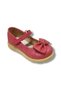 3037-20 Glittery Leather Bow Girl's Ballerina Ballet