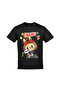 Labubu Printed Black Kids Tshirt - 2