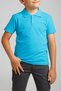 Children's Turquoise Short Sleeve Lacoste Polo Neck School T-Shirt - 2