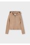 Girl Knitwear Cardigan Jacket Hooded 25Ymyr3365
