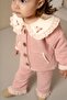 Baby Girl 3-Piece Suede Set - 3