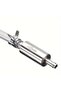 Silver Car Motorcycle Brake Bleeding Oil Change Pump Tool Bleeder Fluid Hose Hydraulic Clutch Valve - 2
