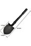 Military Folding Shovel Multipurpose Tool For Outdoor Survival Portable With Carrying Pouch Camping - 4