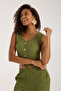 Comfortable Fit Vest Suit - Women's Bubble Fabric Set of Two - 4