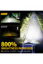 9006/HB4 مصباحان LED أبيضان، 2 × 30000 لومن، توربو 360، صغير الحجم، H8 H11، 200 واط، فائق السطوع، 6000 كلفن - 5
