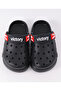 Clogs with Backstraps - Black - 3