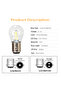 6000K 1157 BAY15D white-2pc 2Pcs Led Filament Chip Car Light 1156 BA15S 1157 BAY15D 2W 3W ED Turn Si - 2