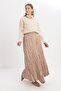 Mink-Elastic Basic Skirt