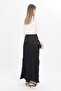 Black-Elastic Basic Skirt - 3