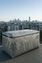 Zippered Gray Waterproof Garden Furniture and Balcony Furniture Protection Tarpaulin 100cm X 200cm - 4