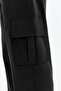 Men's Summer Oversize Parachute Fabric Cargo Pocket, Leg Clip, Baggy Trousers - 4